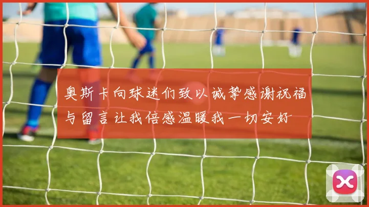奥斯卡向球迷们致以诚挚感谢祝福与留言让我倍感温暖我一切安好